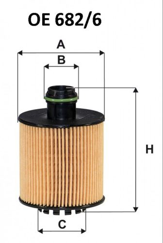 Filtron olajszűrő OE682/6