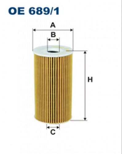 Filtron olajszűrő OE689/1