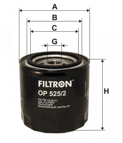 Filtron olajszűrő OP525/2