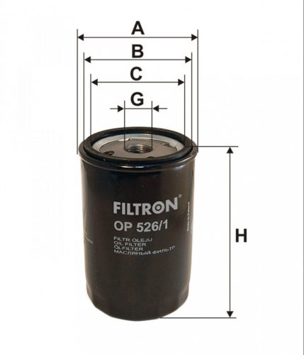 Filtron olajszűrő OP526/1