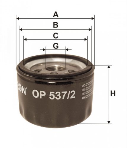 Filtron olajszűrő OP537/2