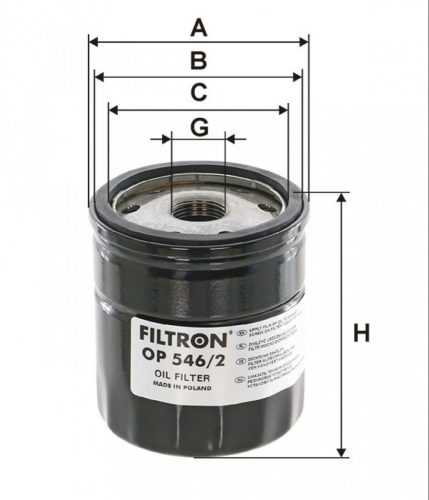 Filtron olajszűrő OP546/2