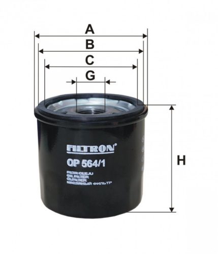 Filtron olajszűrő OP564/1