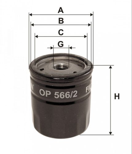 Filtron olajszűrő OP566/2