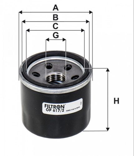 Filtron olajszűrő OP617/2
