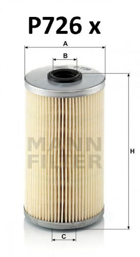 Mann-Filter üzemanyagszűrő P726X