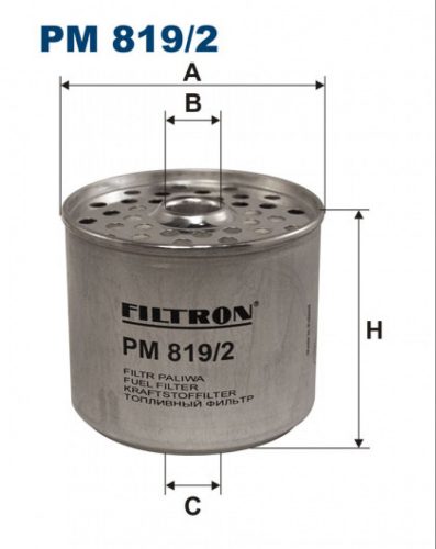 Filtron üzemanyagszűrő PM819/2