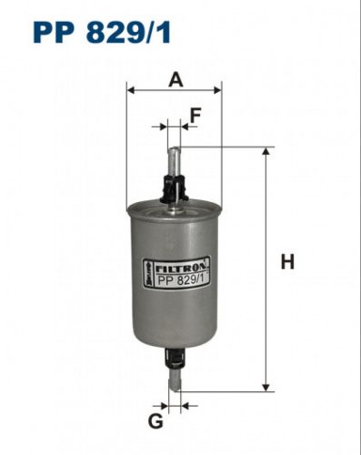 Filtron üzemanyagszűrő PP829/1