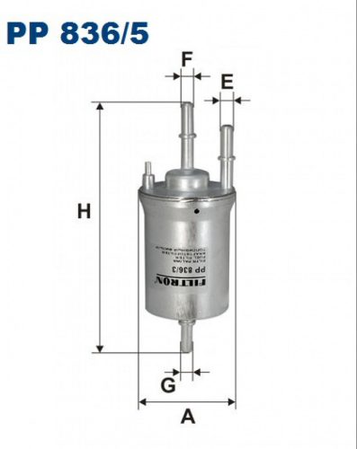 Filtron üzemanyagszűrő PP836/5