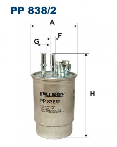 Filtron üzemanyagszűrő PP838/2