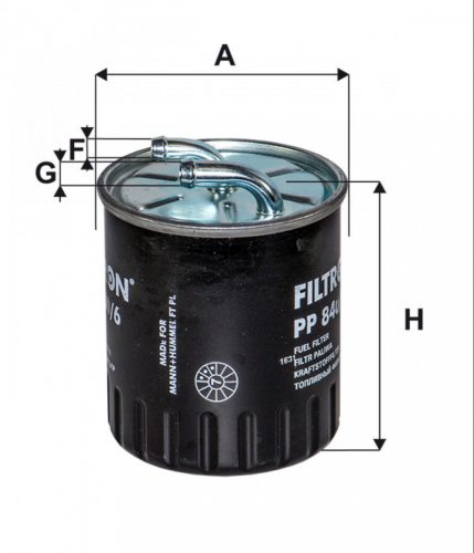 Filtron üzemanyagszűrő PP840/6