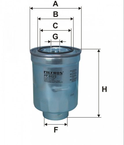 Filtron üzemanyagszűrő PP852/3