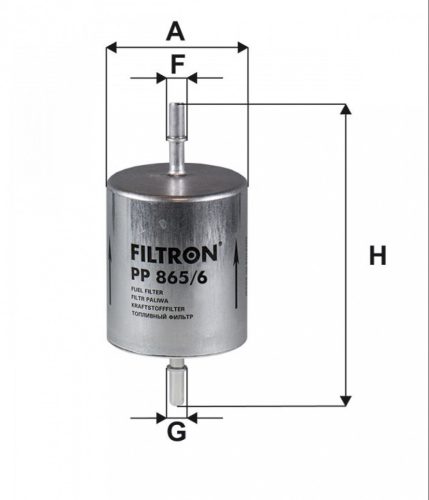 Filtron üzemanyagszűrő PP865/6