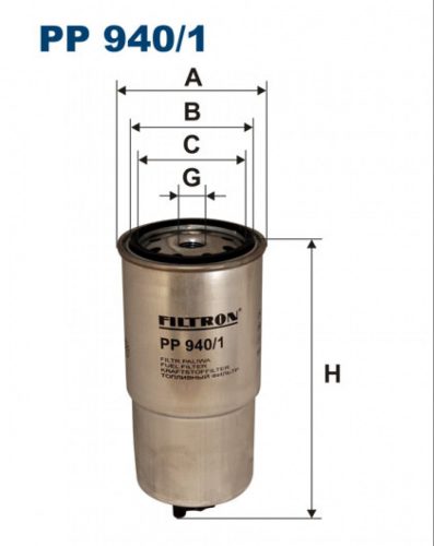 Filtron üzemanyagszűrő PP940/1