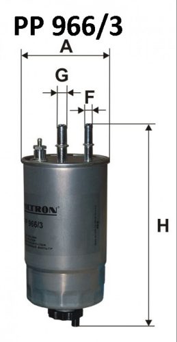 Filtron üzemanyagszűrő PP966/3