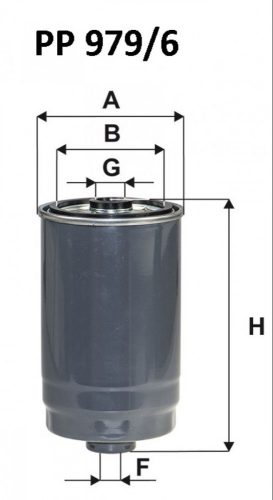 Filtron üzemanyagszűrő PP979/6