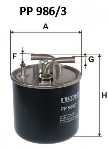 Filtron üzemanyagszűrő PP986/3