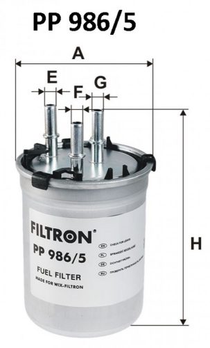 Filtron üzemanyagszűrő PP986/5