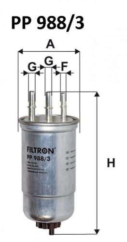 Filtron üzemanyagszűrő PP988/3