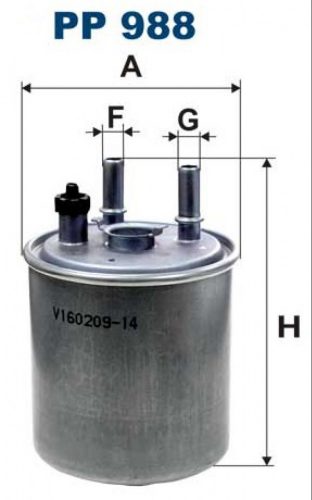 Filtron üzemanyagszűrő PP988