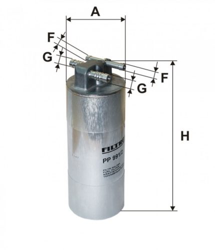 Filtron üzemanyagszűrő PP991/2