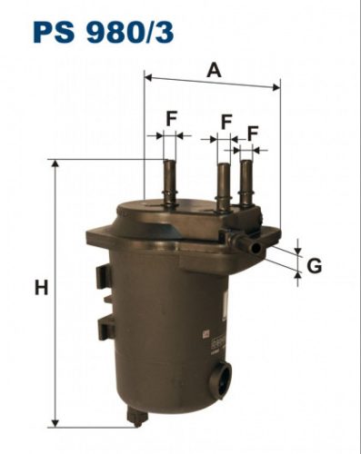 Filtron üzemanyagszűrő PS980/3