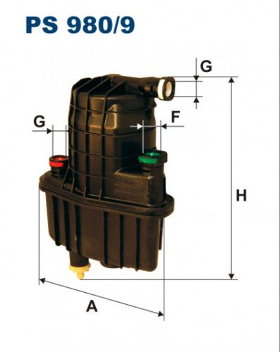 Filtron üzemanyagszűrő PS980/9