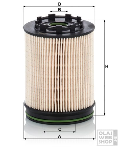 Mann-Filter üzemanyagszűrő PU10023/1ZKIT