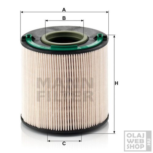 Mann-Filter üzemanyagszűrő PU1040X