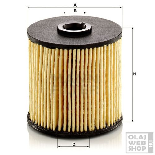 Mann-Filter üzemanyagszűrő PU7011Z