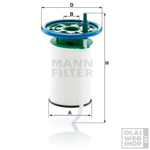 Mann-Filter üzemanyagszűrő PU7015