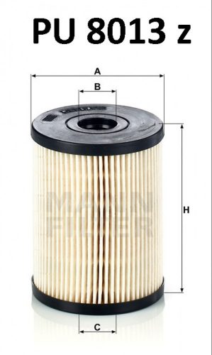 Mann-Filter üzemanyagszűrő PU8013Z