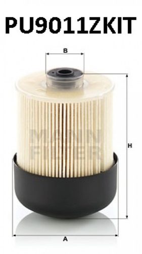 Mann-Filter üzemanyagszűrő PU9011ZKIT