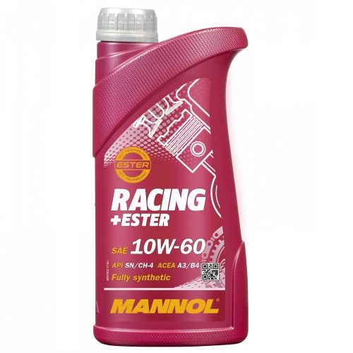 Mannol 7902 RACING+ESTER 10W-60 motorolaj 1L