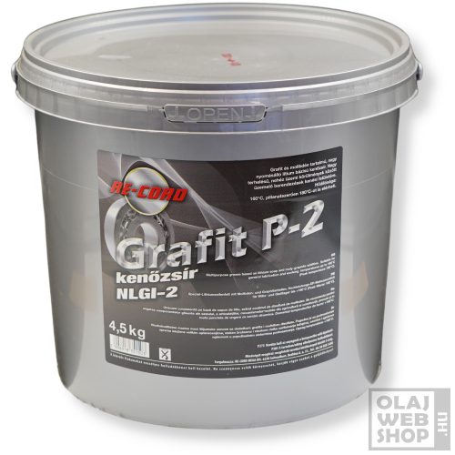 Re-cord P-2 GRAFIT zsír 4.5kg