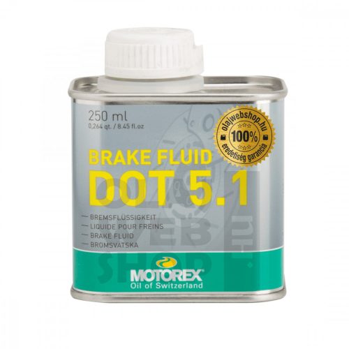 Motorex Brake Fluid DOT 5.1 fékfolyadék 250ml