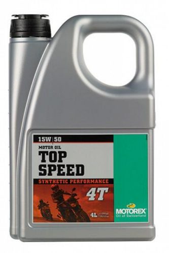 Motorex Top Speed 4T 15W-50 MA2 motorkerékpár olaj 4L