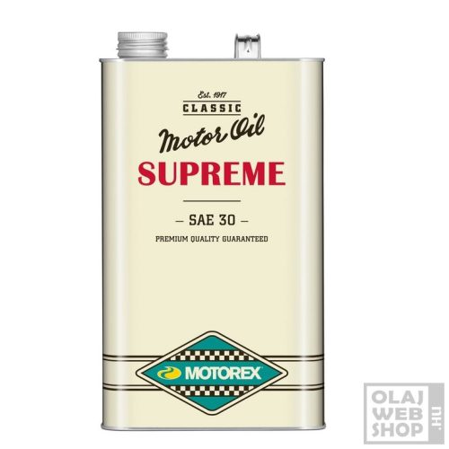 Motorex Classic Supreme SAE 30 oldtimer motorolaj 5L