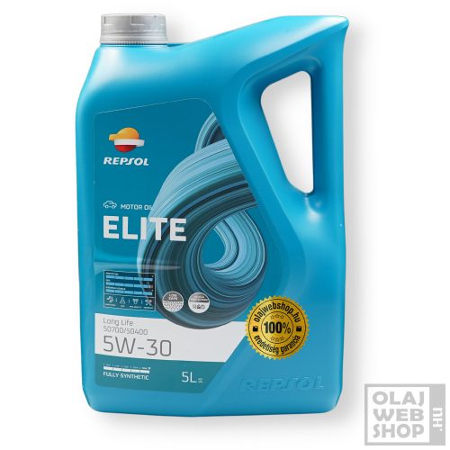 Repsol ELITE LongLife 50700/50400 5W-30 motorolaj 5L