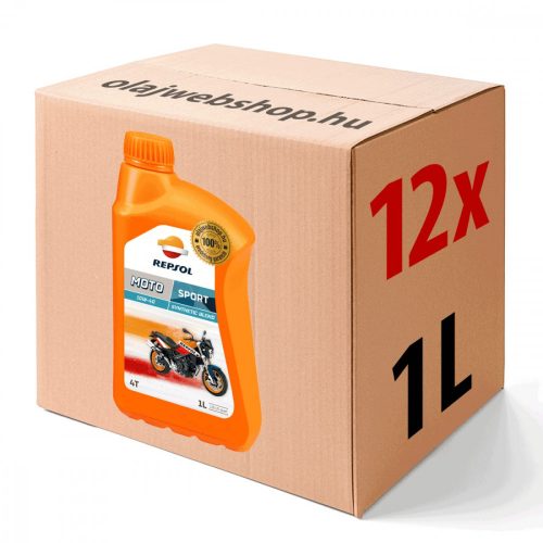 Repsol SMARTER Sport 4T 10w-40 motorkerékpár olaj 12X1L