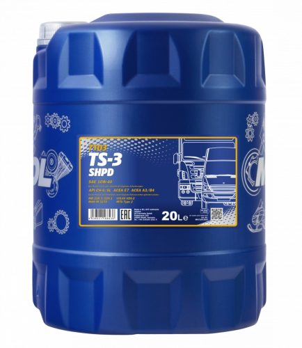 Mannol 7103 TS-3 SHPD 10W-40 teherautó motorolaj 20L