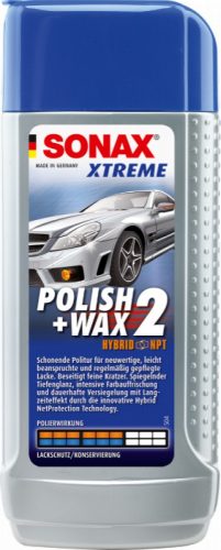 Sonax XTREME Polír és wax 2 nano 250ml