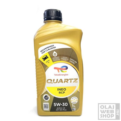 Total Quartz Ineo RCP 5W-30 motorolaj 1L