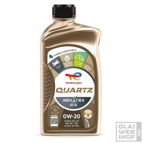 Total Quartz Ineo Xtra EC6 0W-20 motorolaj 1L