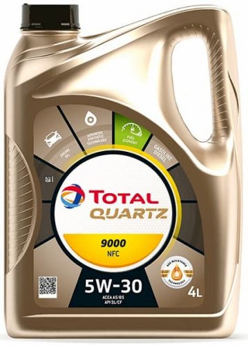 Total Quartz 9000 NFC 5w-30 motorolaj 4L