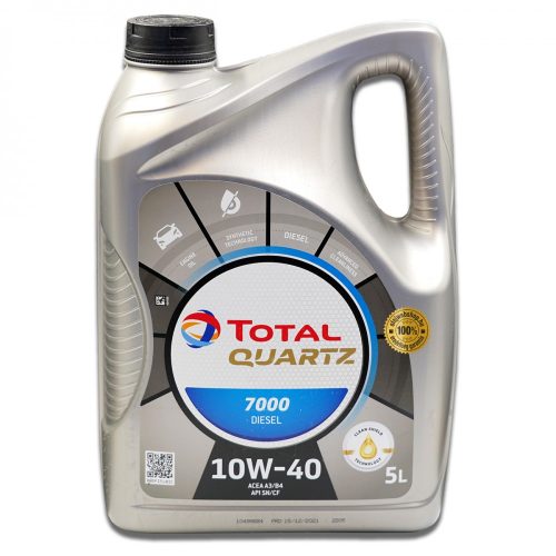 Total Quartz Diesel 7000 10w-40 motorolaj 5L