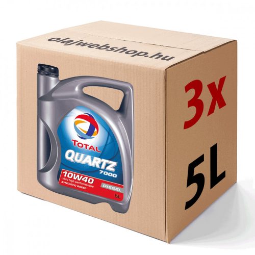 Total Quartz Diesel 7000 10w-40 motorolaj 15L karton