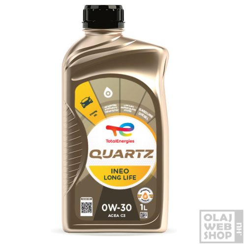 TotalEnergies Quartz Ineo Longlife 0W-30 motorolaj 1L