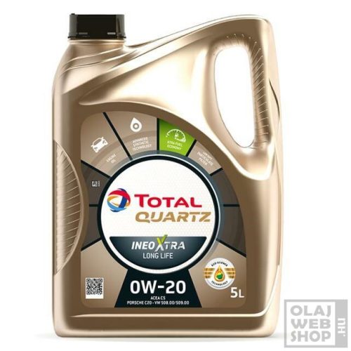 Total Quartz Ineo Xtra LongLife 0W-20 motorolaj 5L