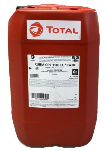 Total Rubia Optima 1100 FE 10W-30 teherautó motorolaj 20L